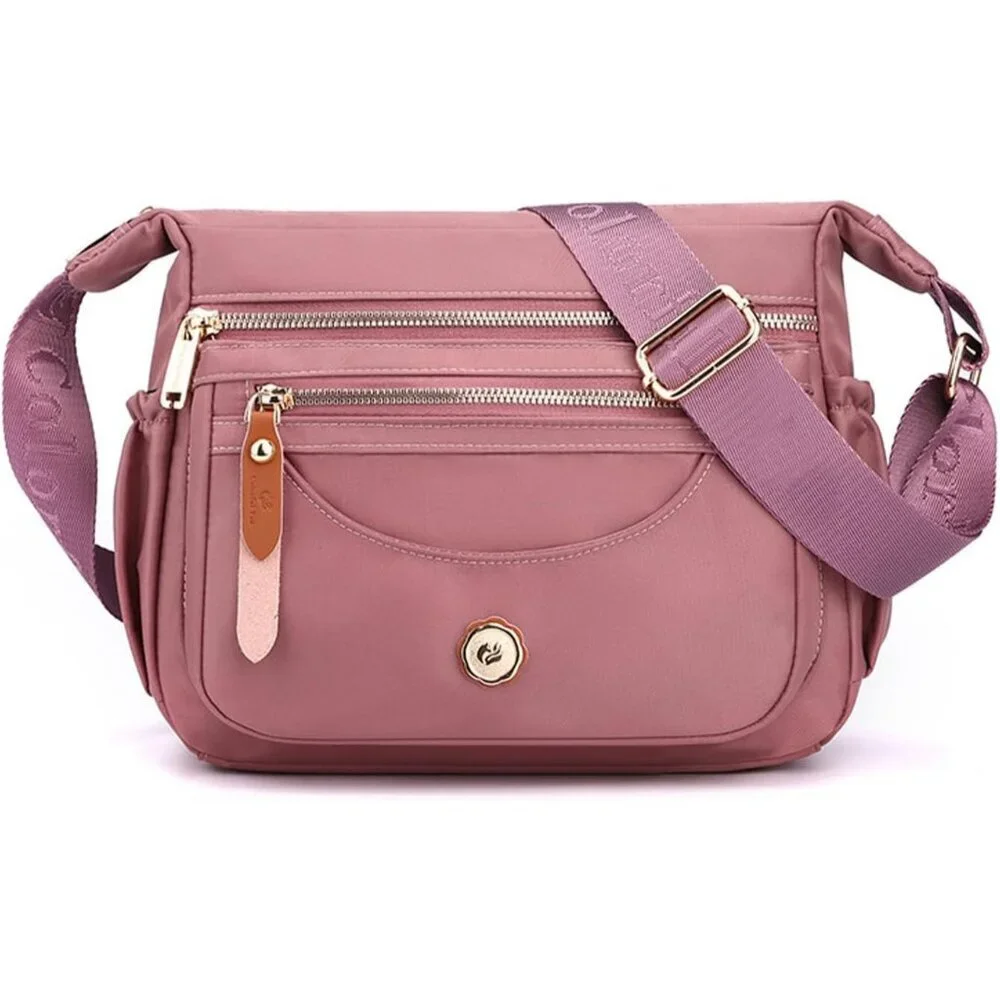 Women Crossbody Bag Light Nylon Small Shoulder Purse Travel Shopping